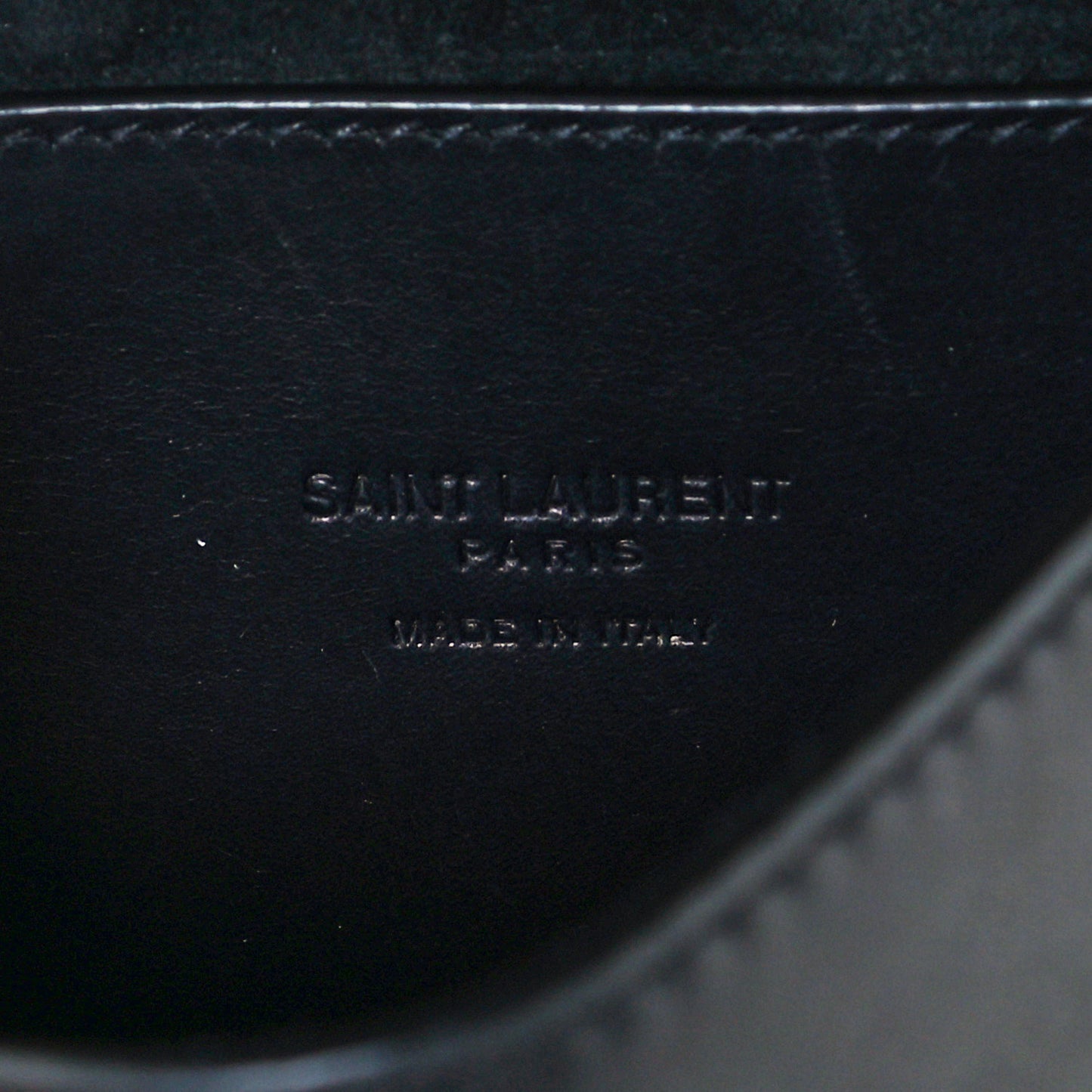 Smooth Calfskin Classic Monogram Small Kaia Satchel Black