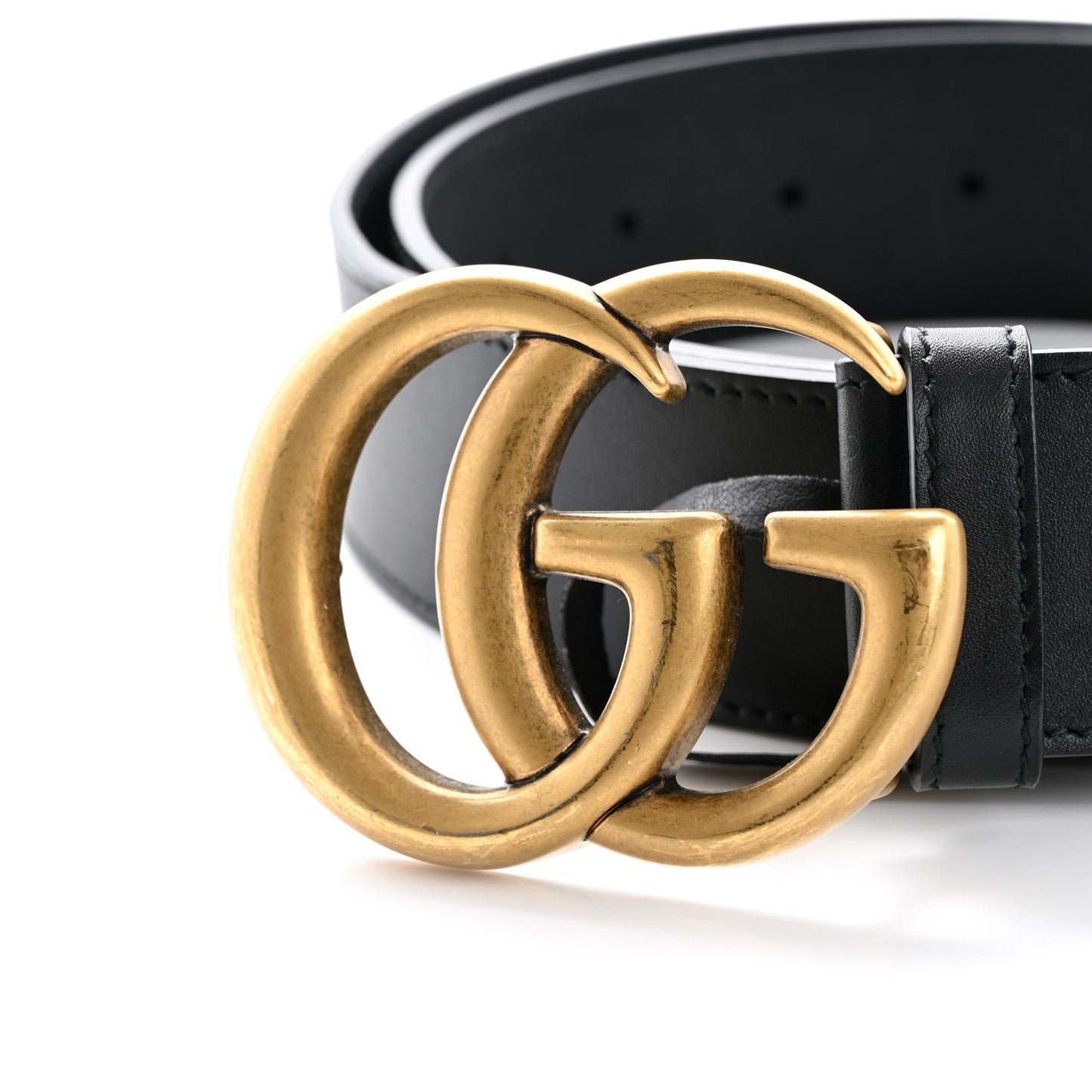 Calfskin Double G 40mm Belt 85 34 Black