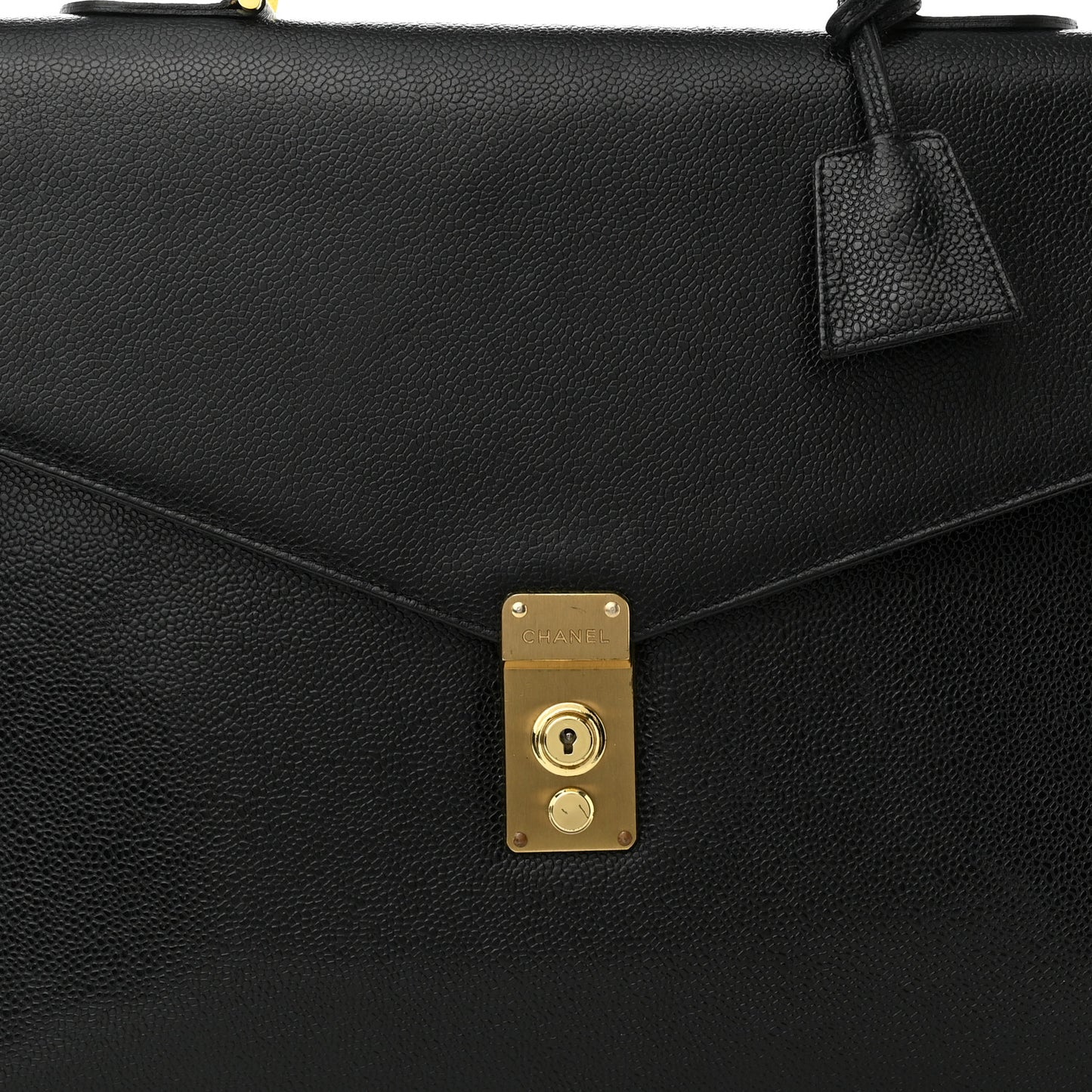 Caviar Briefcase Laptop Bag Black