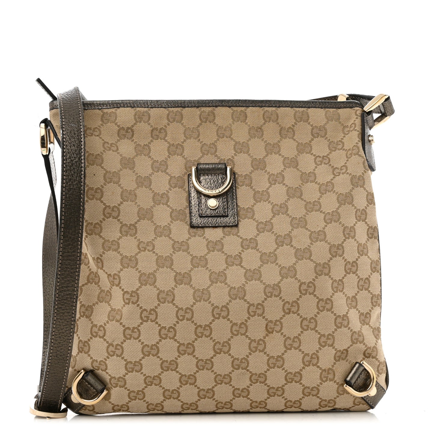 Monogram Abbey Messenger Bag Pewter
