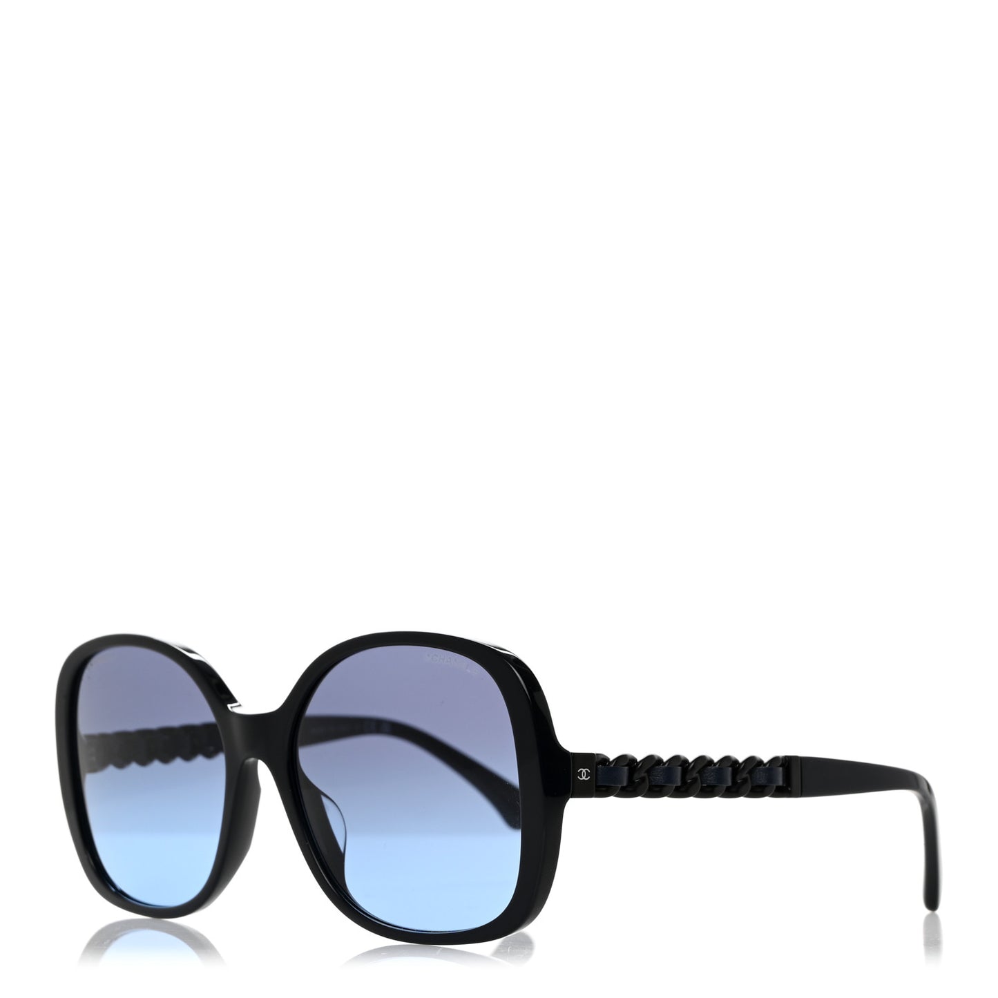Acetate Chain Sunglasses 5470-Q-A Navy