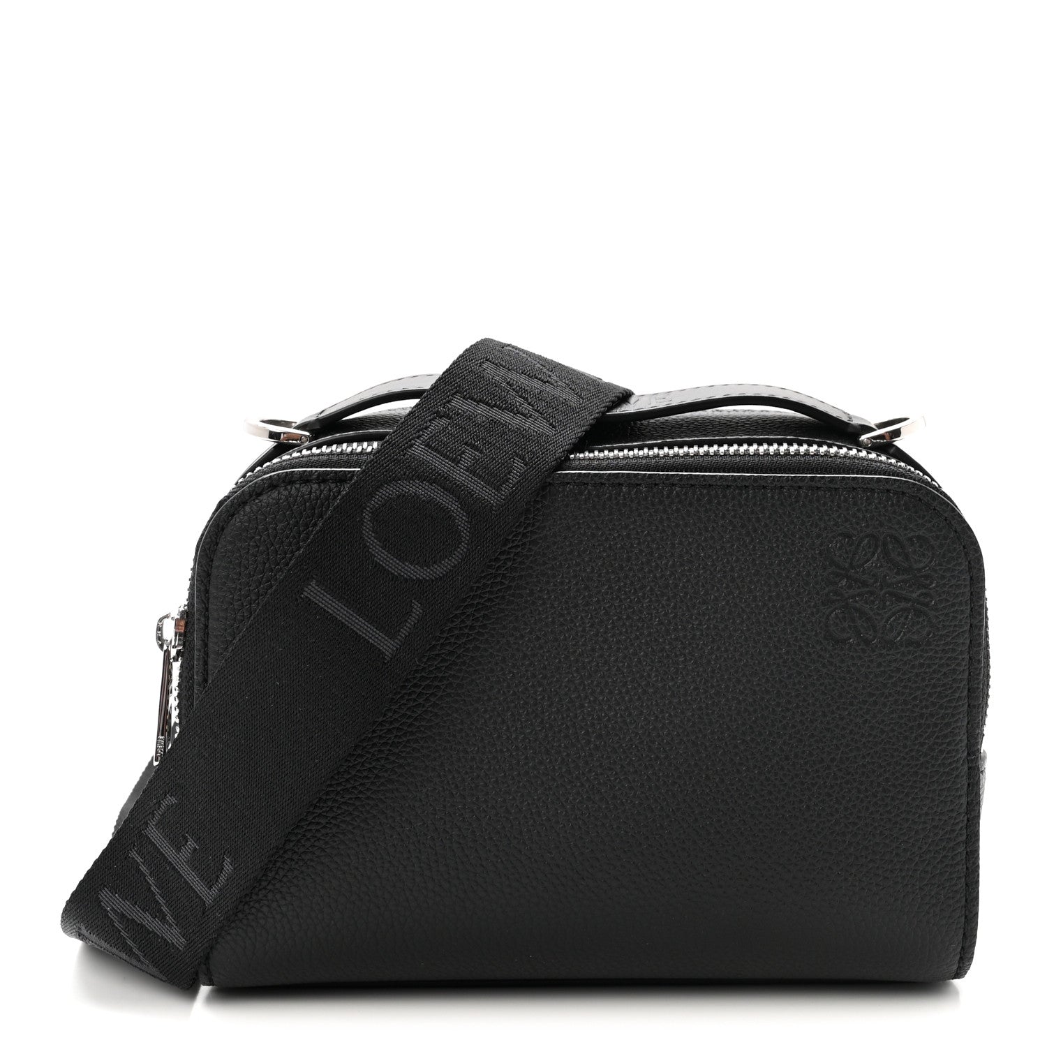 Loewe Soft Calfskin Mini Camera Bag Black 1905698 – FASHIONPHILE