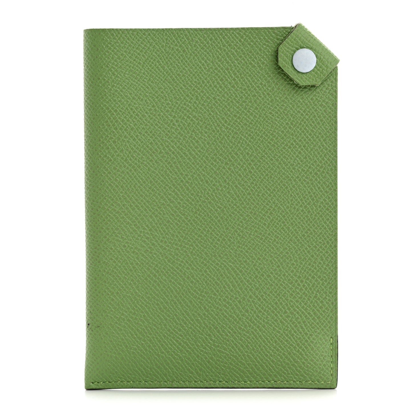Epsom Tarmac Dot PM Passport Holder Vert Criquet Bleu Brume
