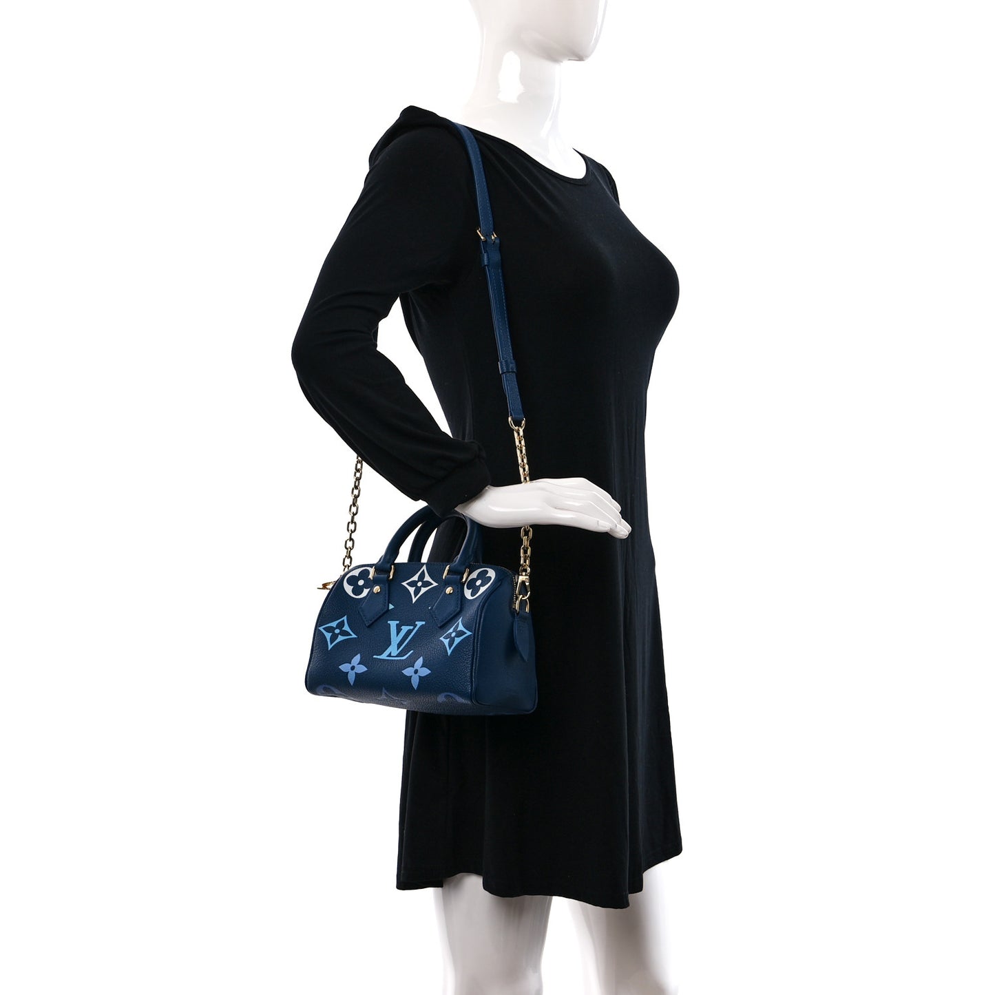Empreinte Monogram Giant Speedy Bandouliere 20 Degrade Blue