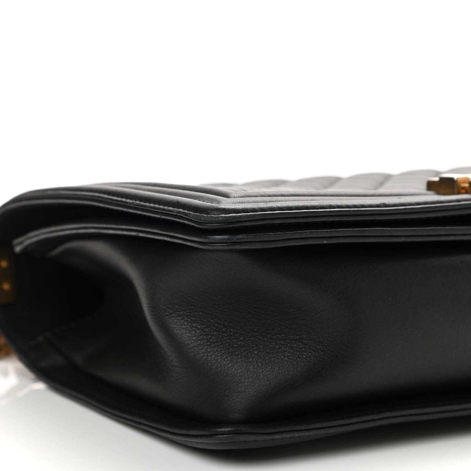 Chanel Calfskin Quilted New Medium Boy Flap Black 9 of 13