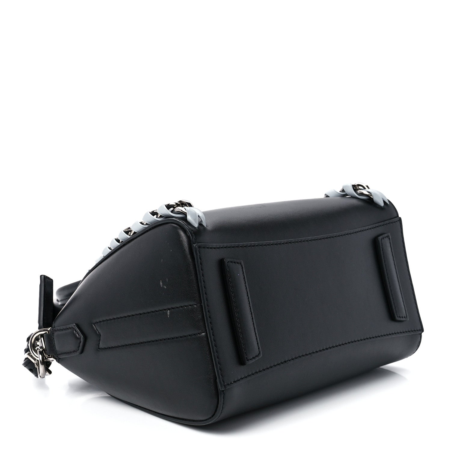 Givenchy Smooth Calfskin Mini Chain Weave Antigona Black 4 of 12