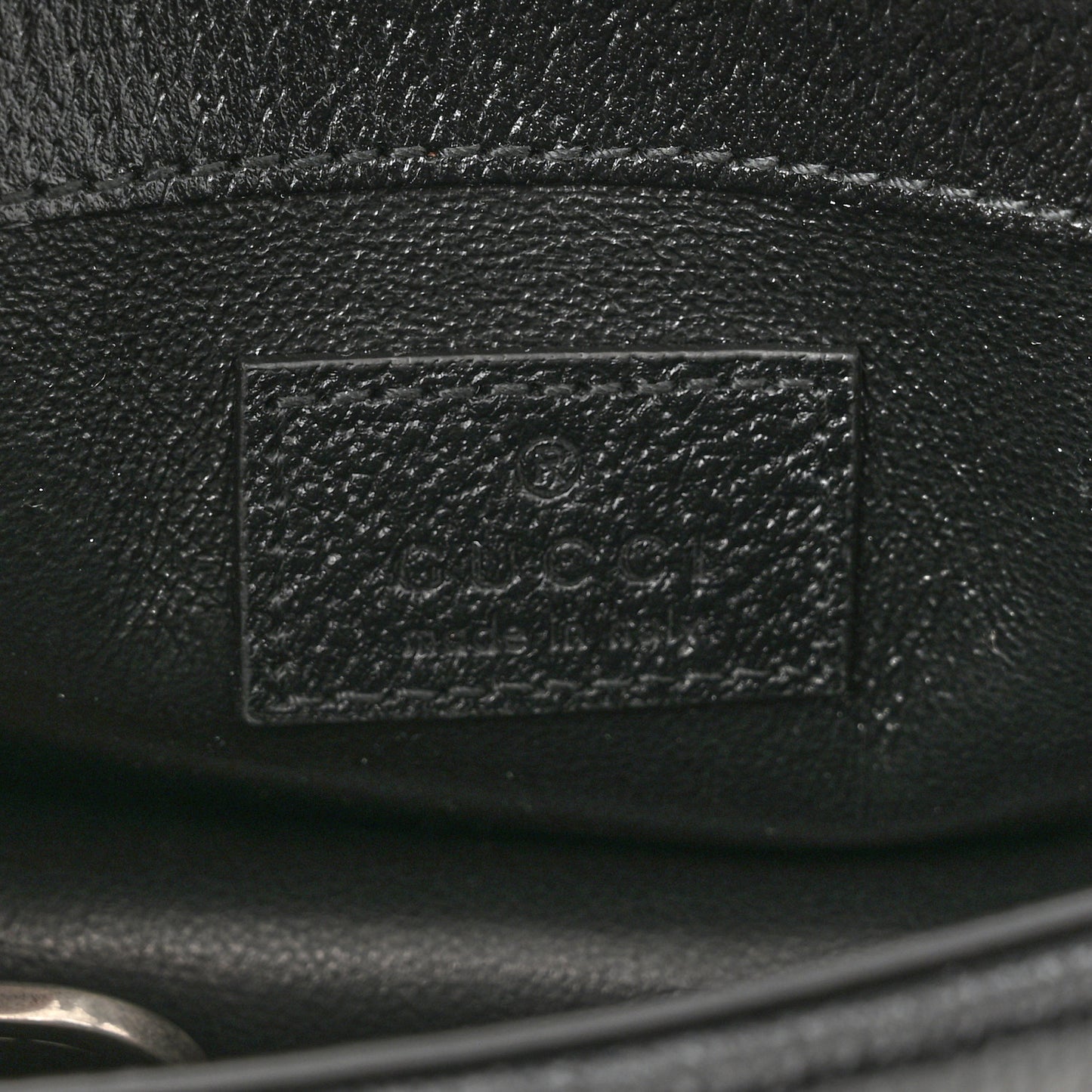 Jacquard Black Denim GG Monogram Super Mini Dionysus Shoulder Bag Black Ivory