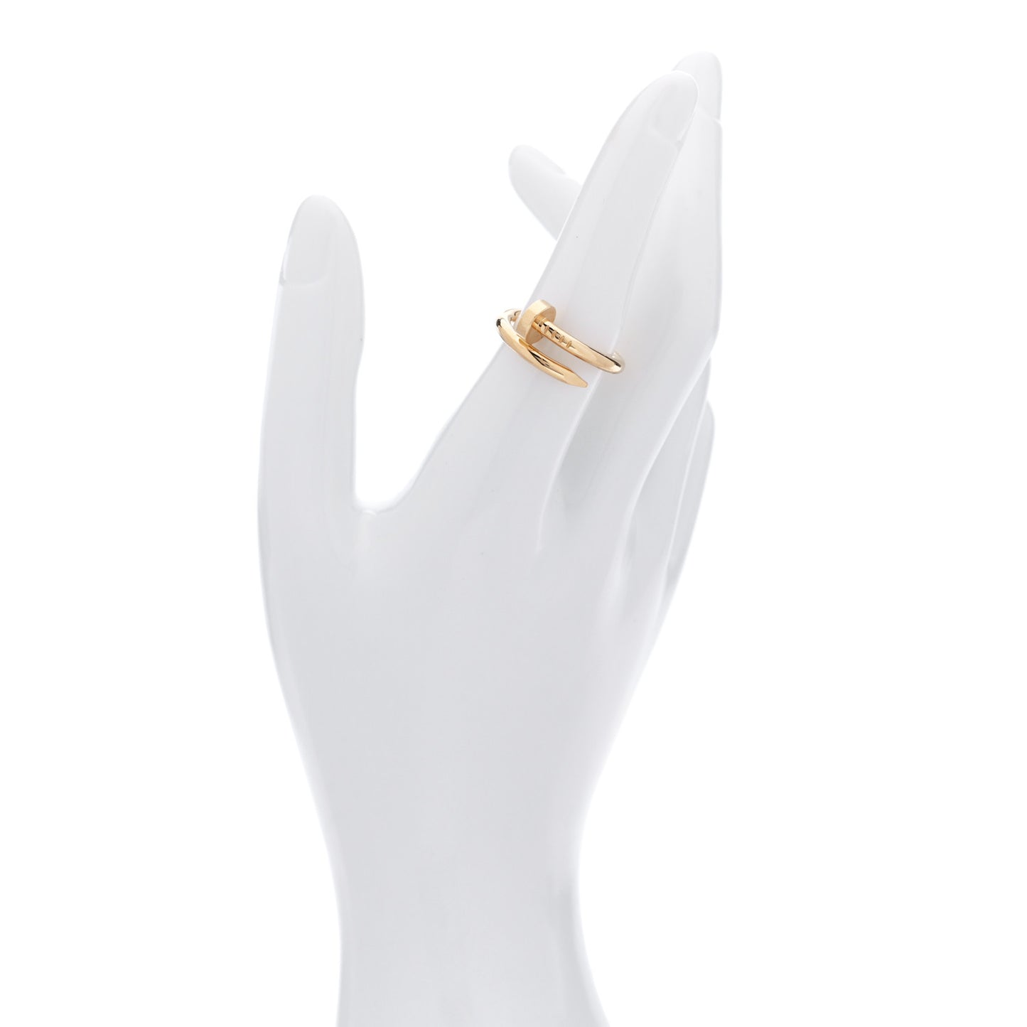 18K Yellow Gold Juste Un Clou Ring 54 6.75