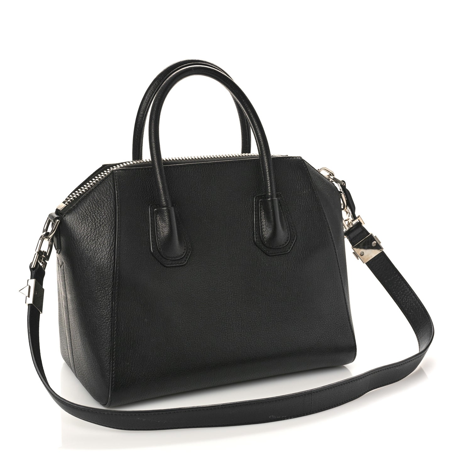 Sugar Goatskin Small Antigona Black