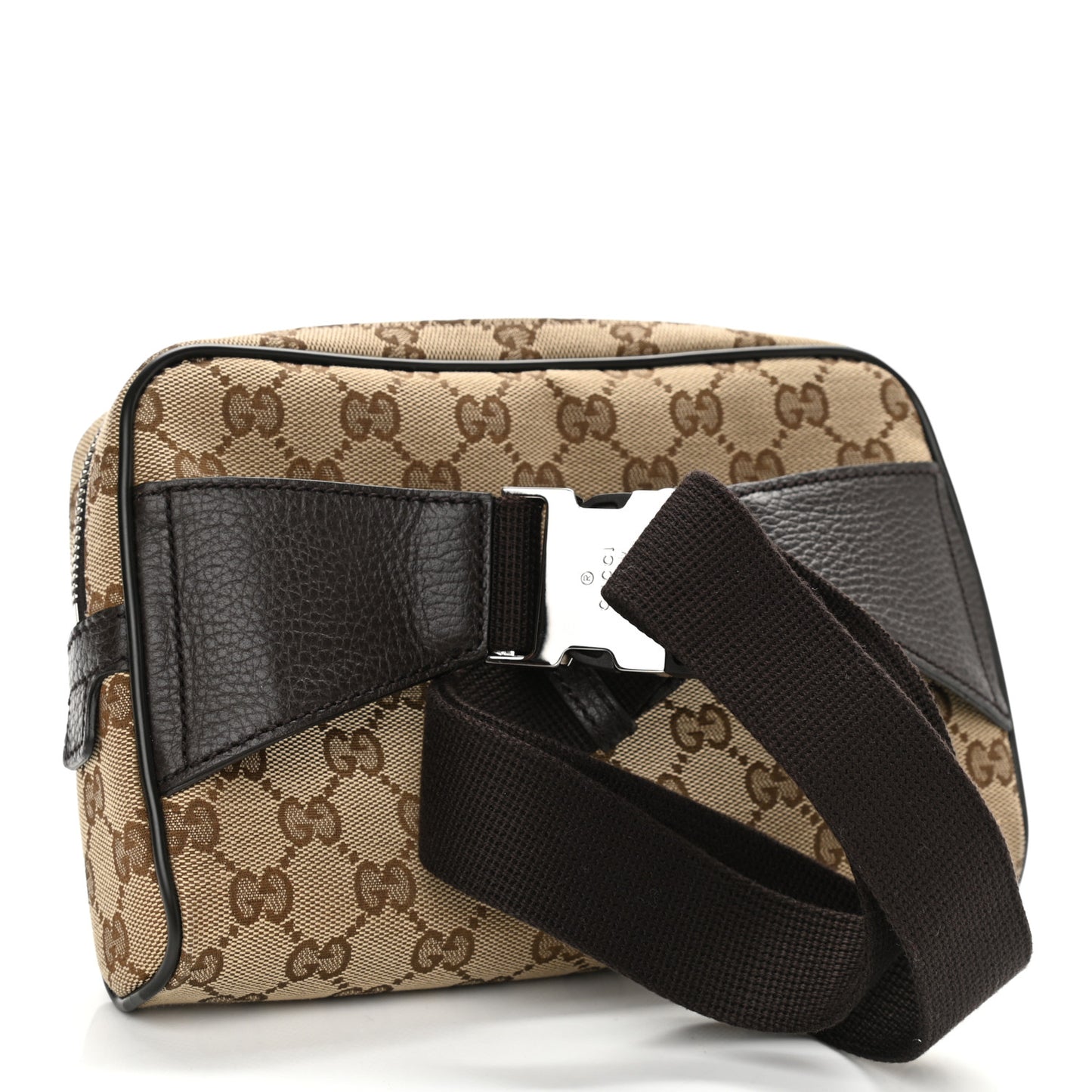 Monogram Belt Bag Dark Brown