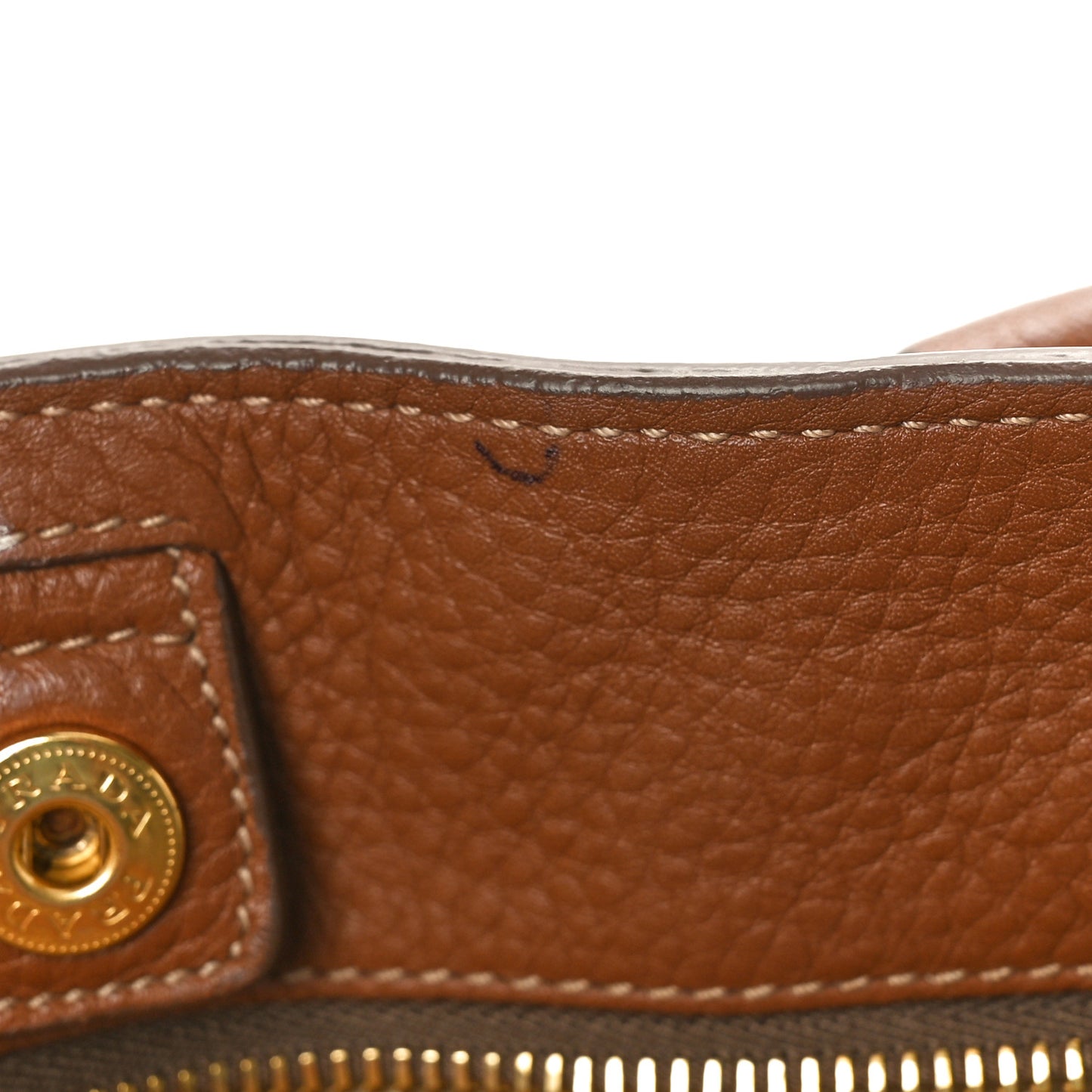 Vitello Daino Tote Cannella