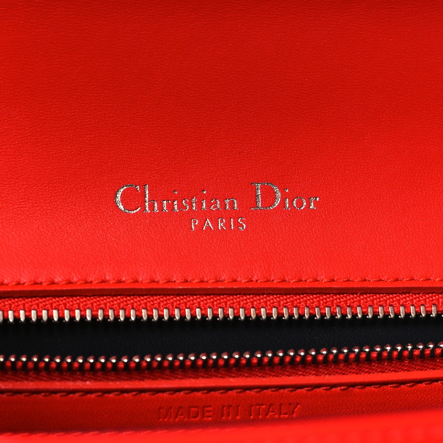 Patent Micro-Cannage Medium Diorama Flap Bag Red