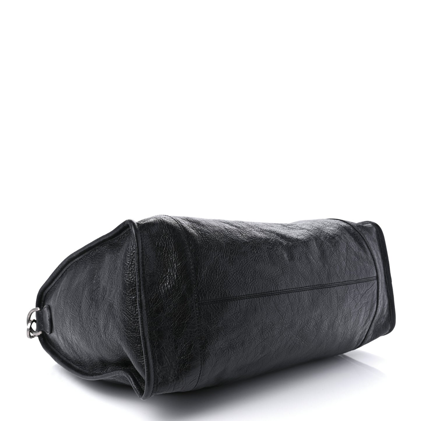 Fluffy Calfskin Morpheus Weekender Duffle Black