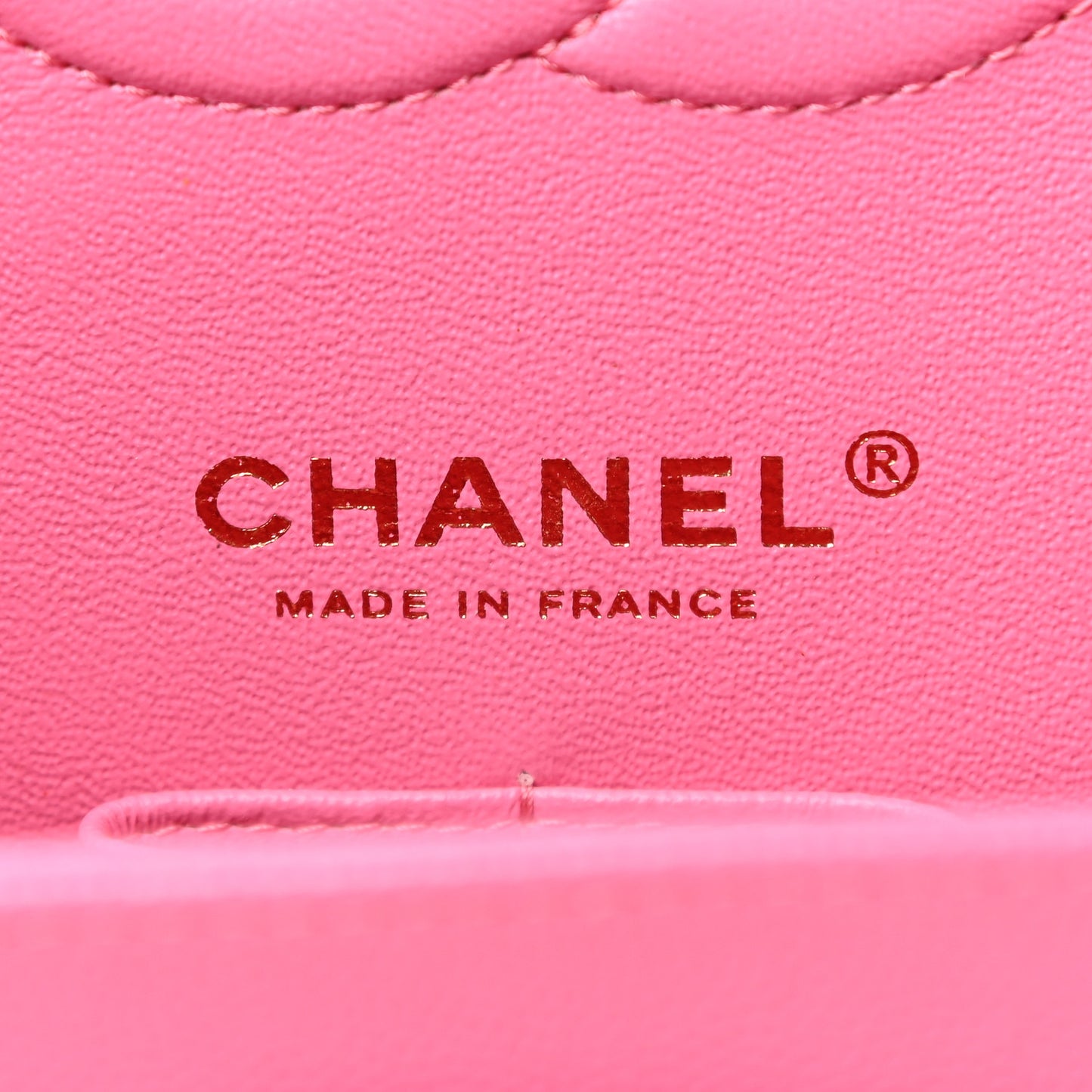 Caviar Quilted Medium Double Flap Pink