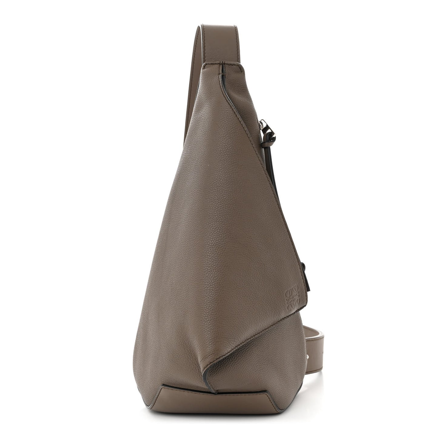 Soft Grained Calfskin Anton Sling Taupe