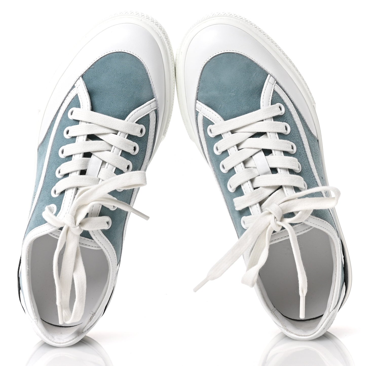 Suede Get Sneakers 37 Vert D'eau White
