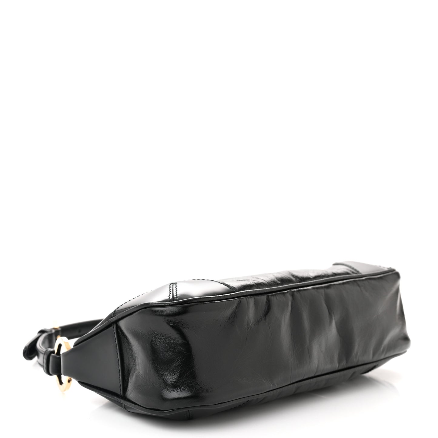 Soft Lux Calfskin Re-Edition 2002 Shoulder Bag Black