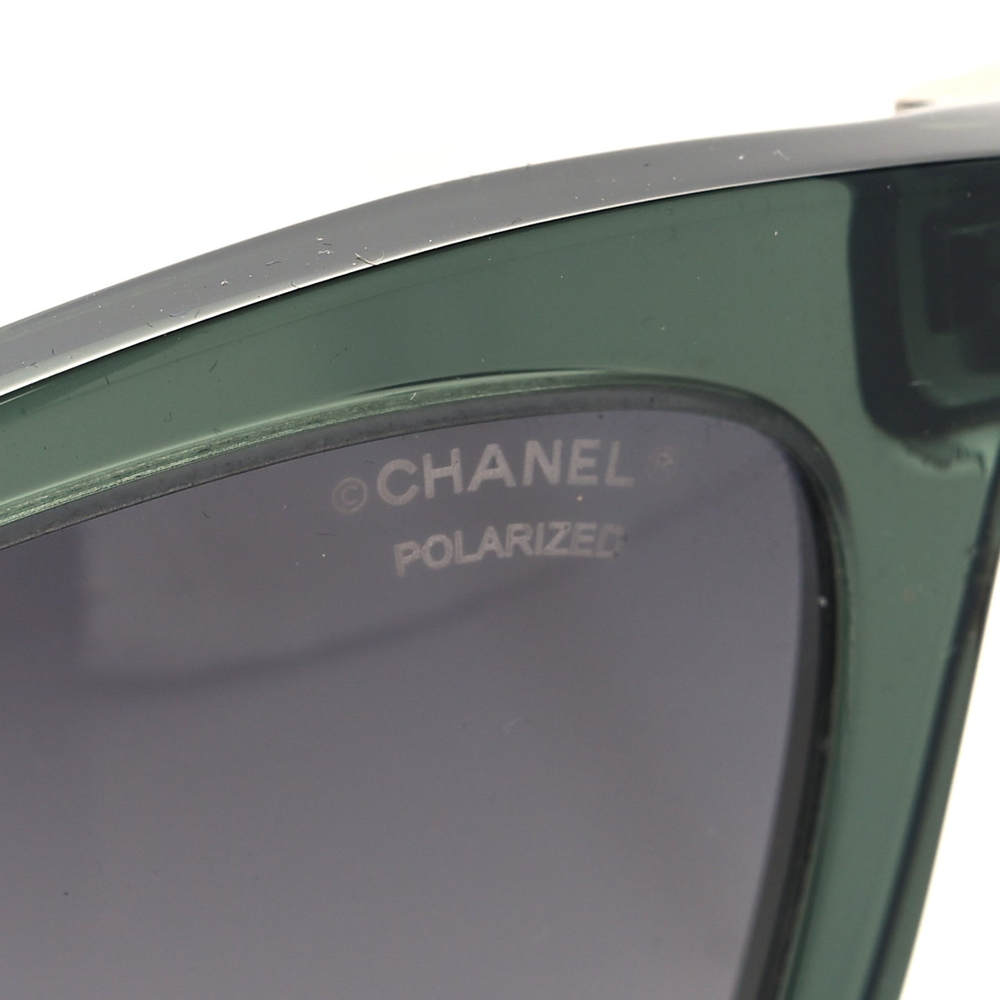Acetate Polarized Camellia Cat Eye Sunglasses 71165 Green