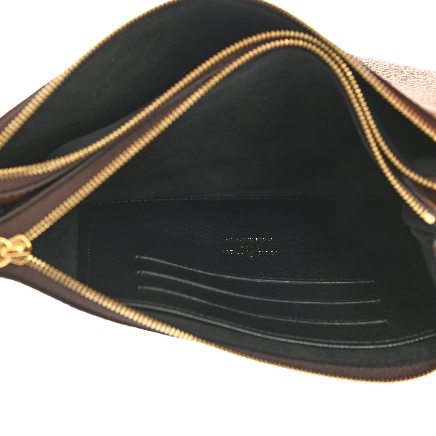 Reverse Monogram Giant Double Zip Pochette