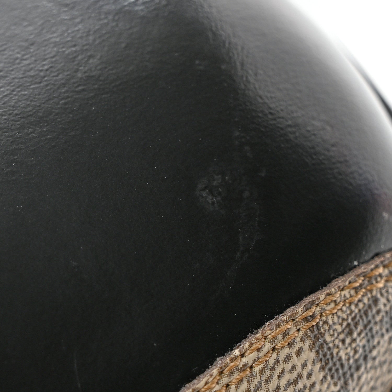 Gucci GG Supreme Monogram Magnum Calfskin Interlocking G Womens Lug Sole Ankle Boots 35.5 Beige Ebony Black 10 of 13