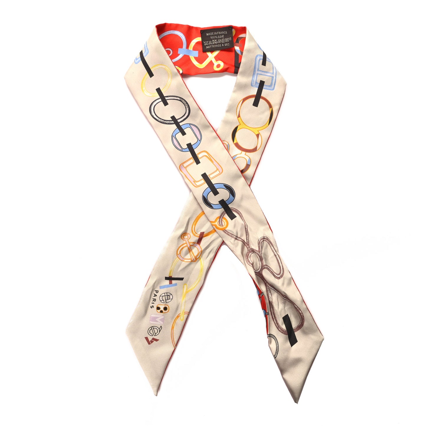 Silk Do Re Boucles Twilly Creme Rouge Bleu Ciel