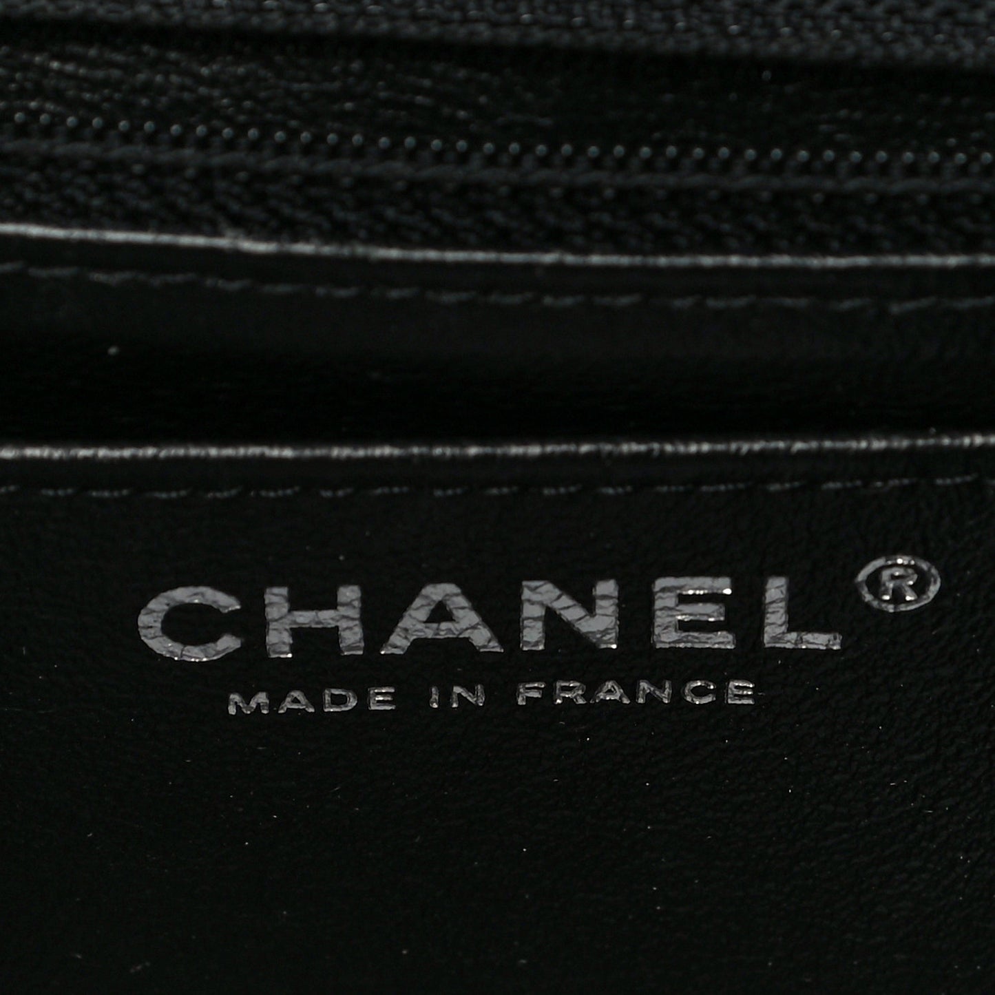 Caviar Quilted Mini Rectangular Flap Black