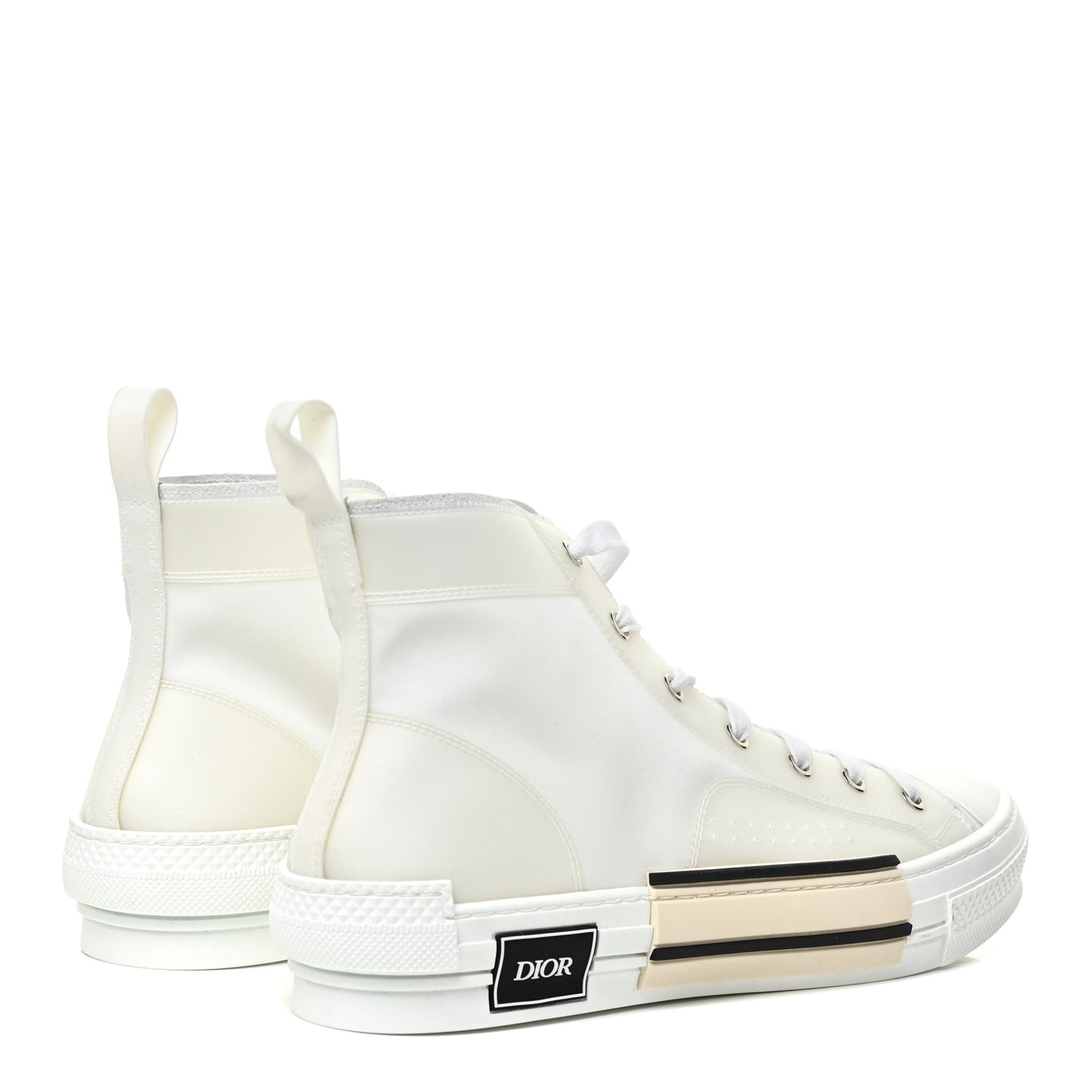 Canvas Mens B23 High Top Sneakers 45 White