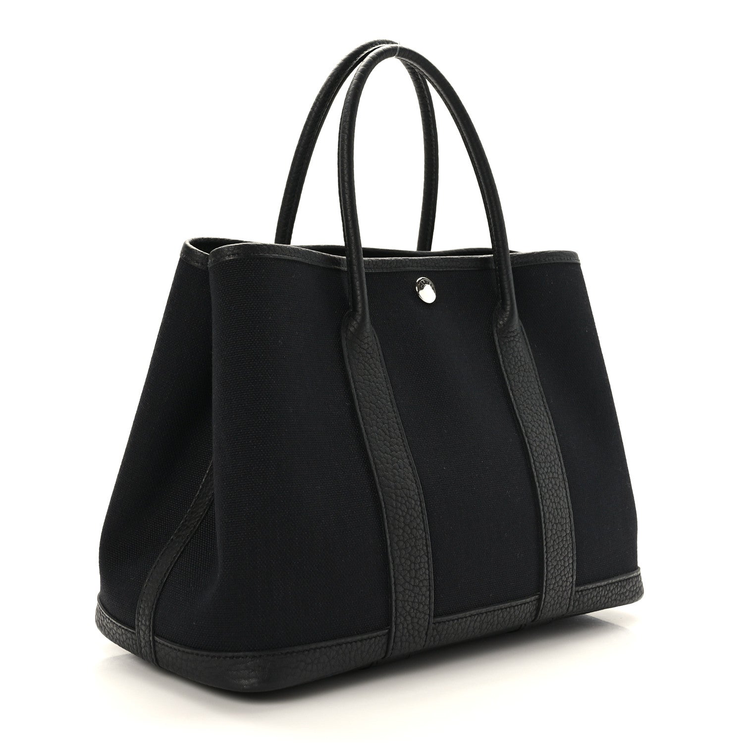 Hermes Toile Militaire Negonda Garden Party 30 TPM Black 3 of 9