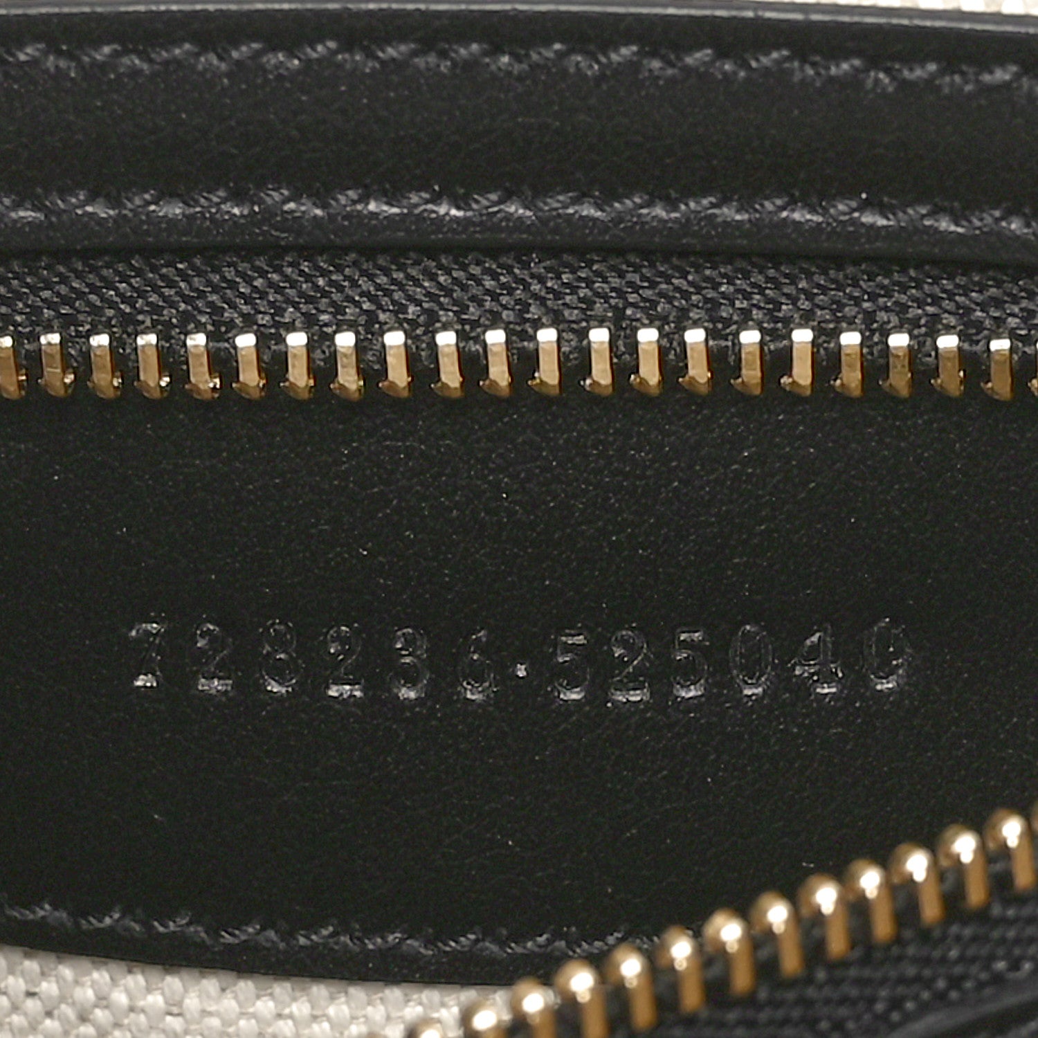 Gucci Calfskin GG Matelasse Small Tote Bag Black Natural 6 of 10