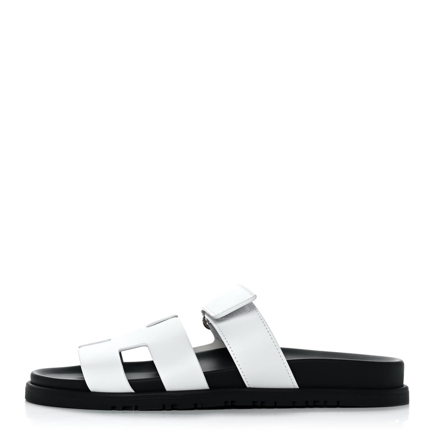 Calfskin Womens Chypre Sandals 38.5 White