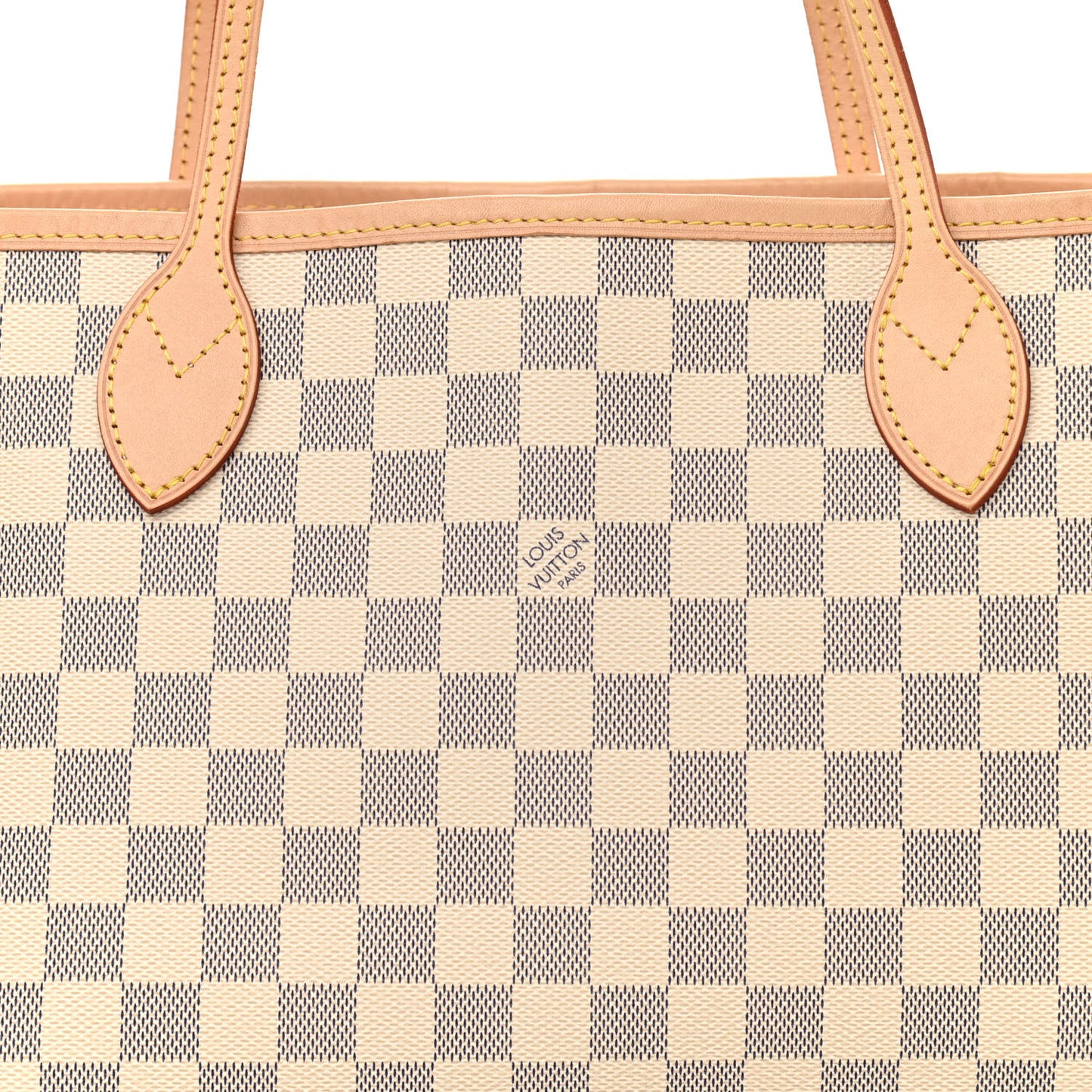 Damier Azur Neo Neverfull MM Rose Ballerine