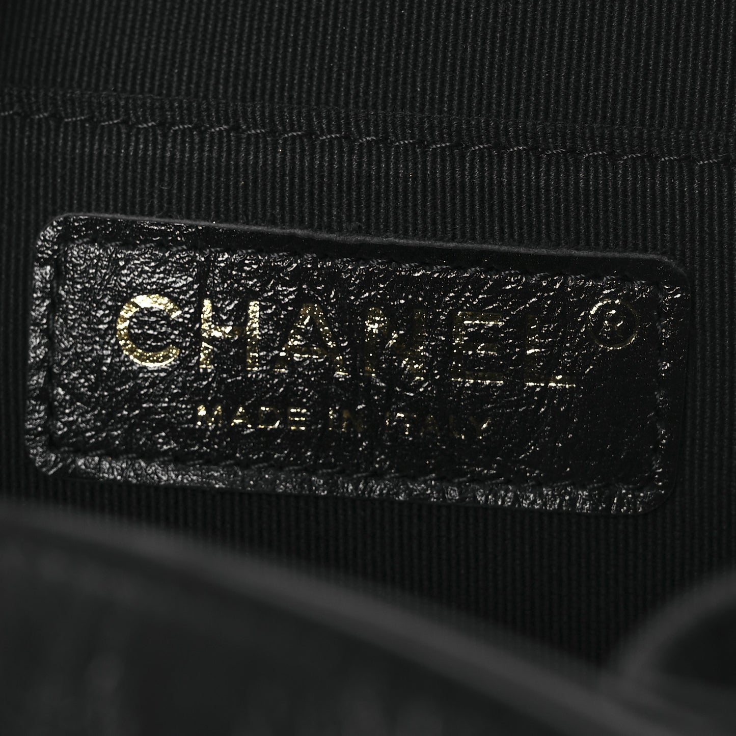 Lambskin Quilted Small Duma Drawstring Backpack Black