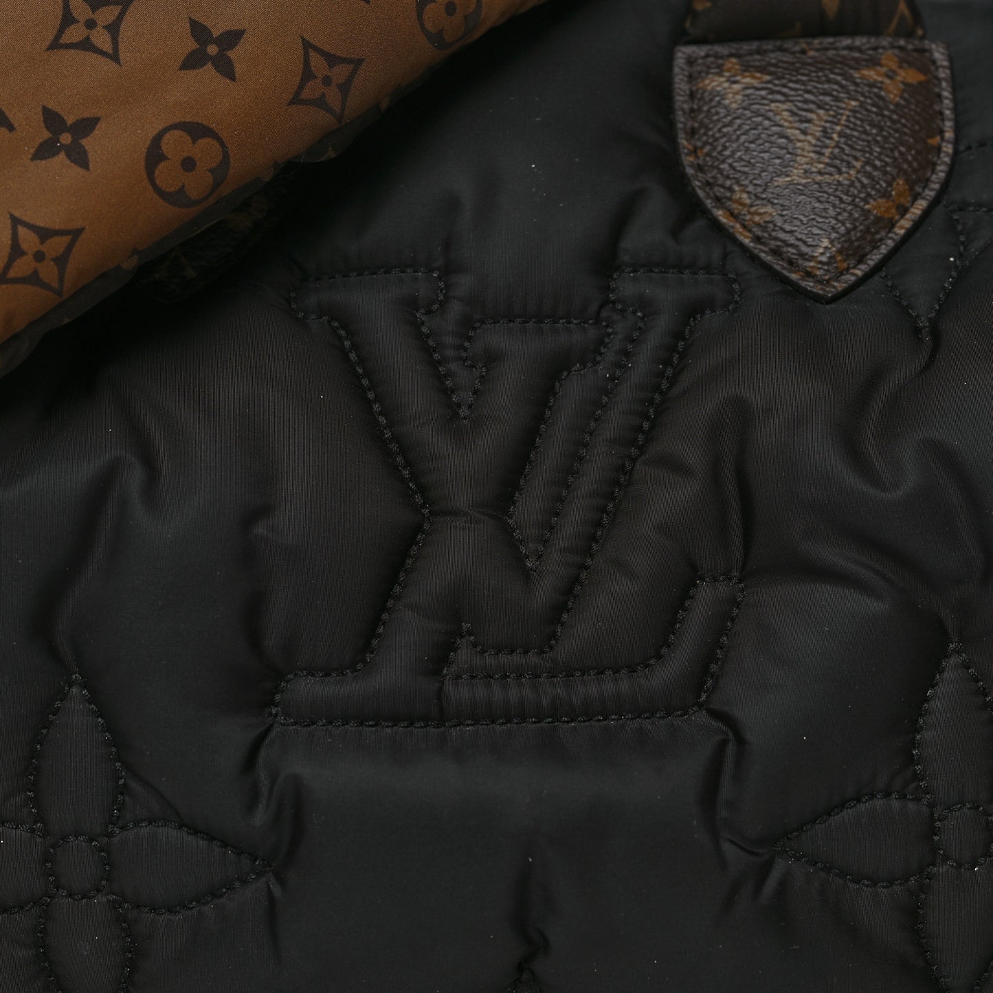 Econyl Mini Monogram Pillow Speedy Bandouliere 25 Black