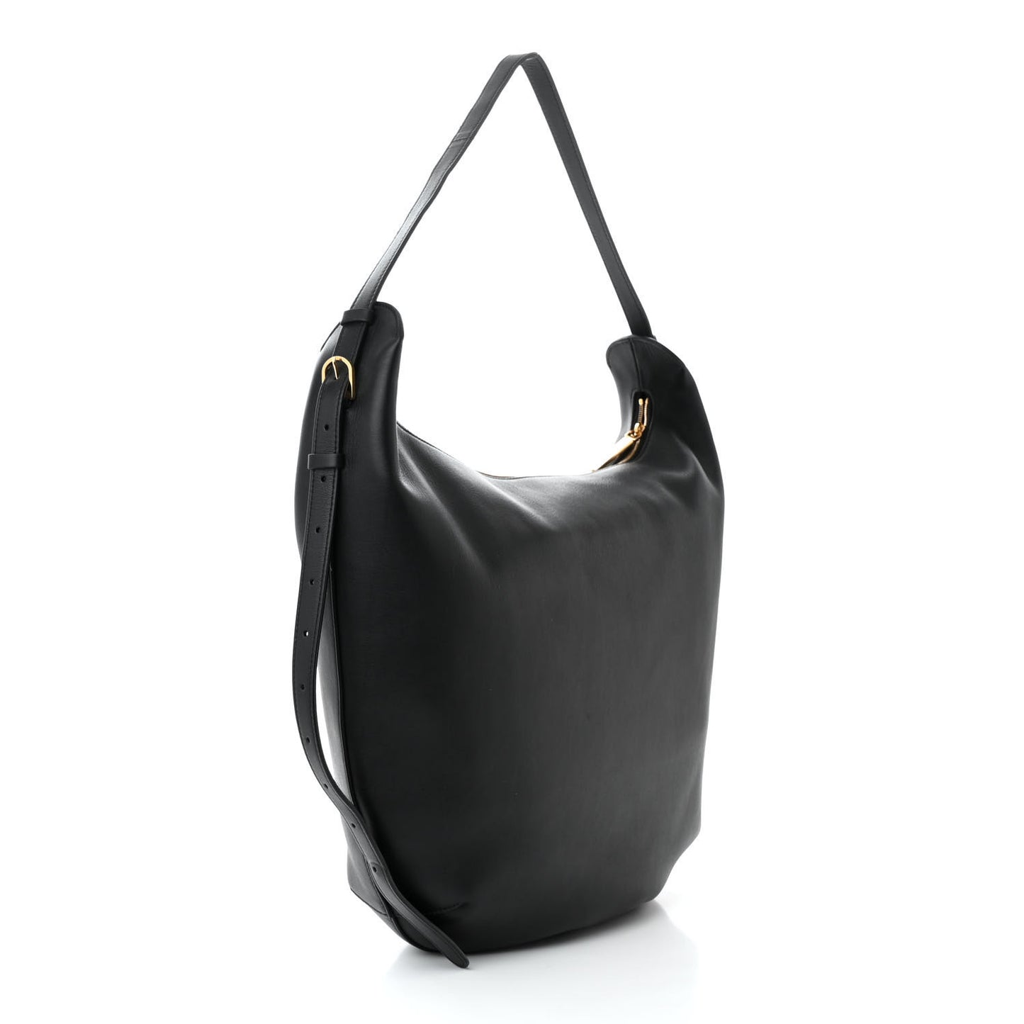 Calfskin N/S Allie Bag Black