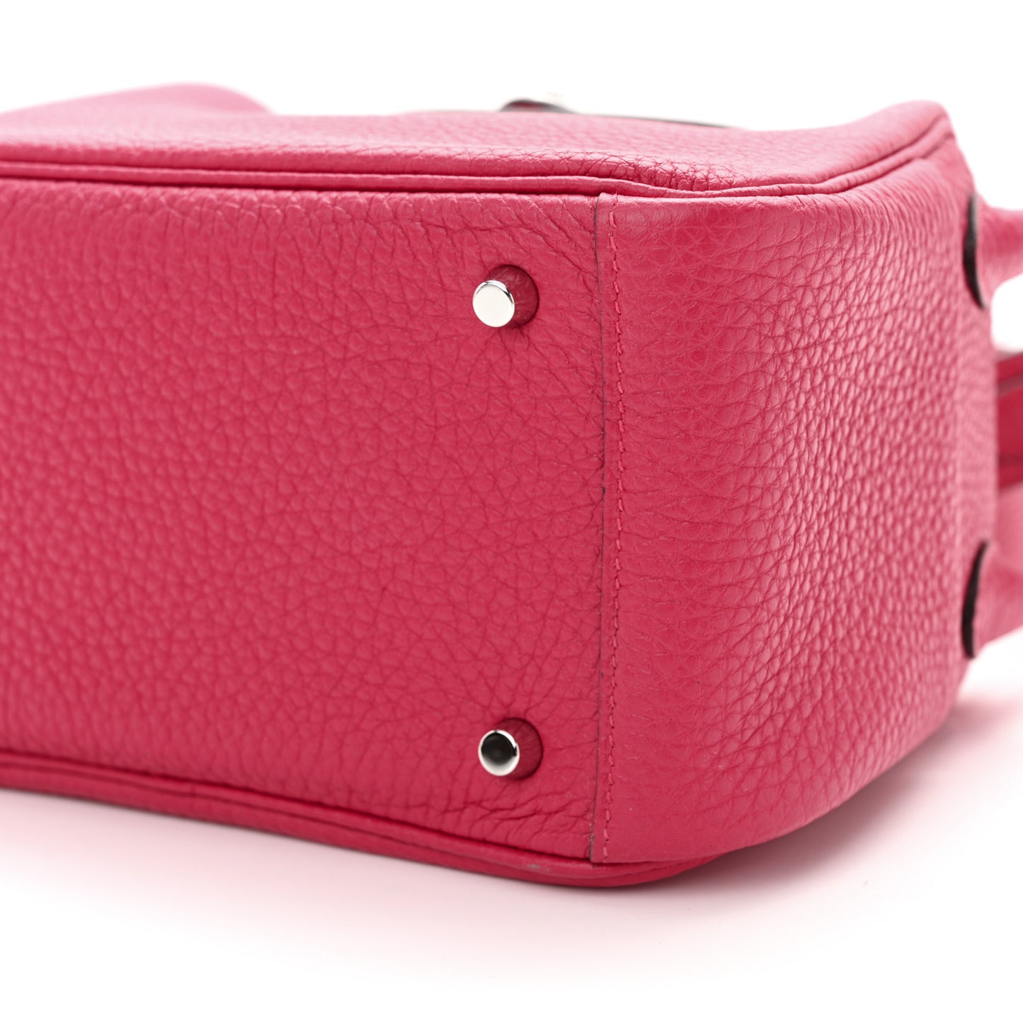 Taurillon Clemence Mini Lindy 20 Rose Pourpre