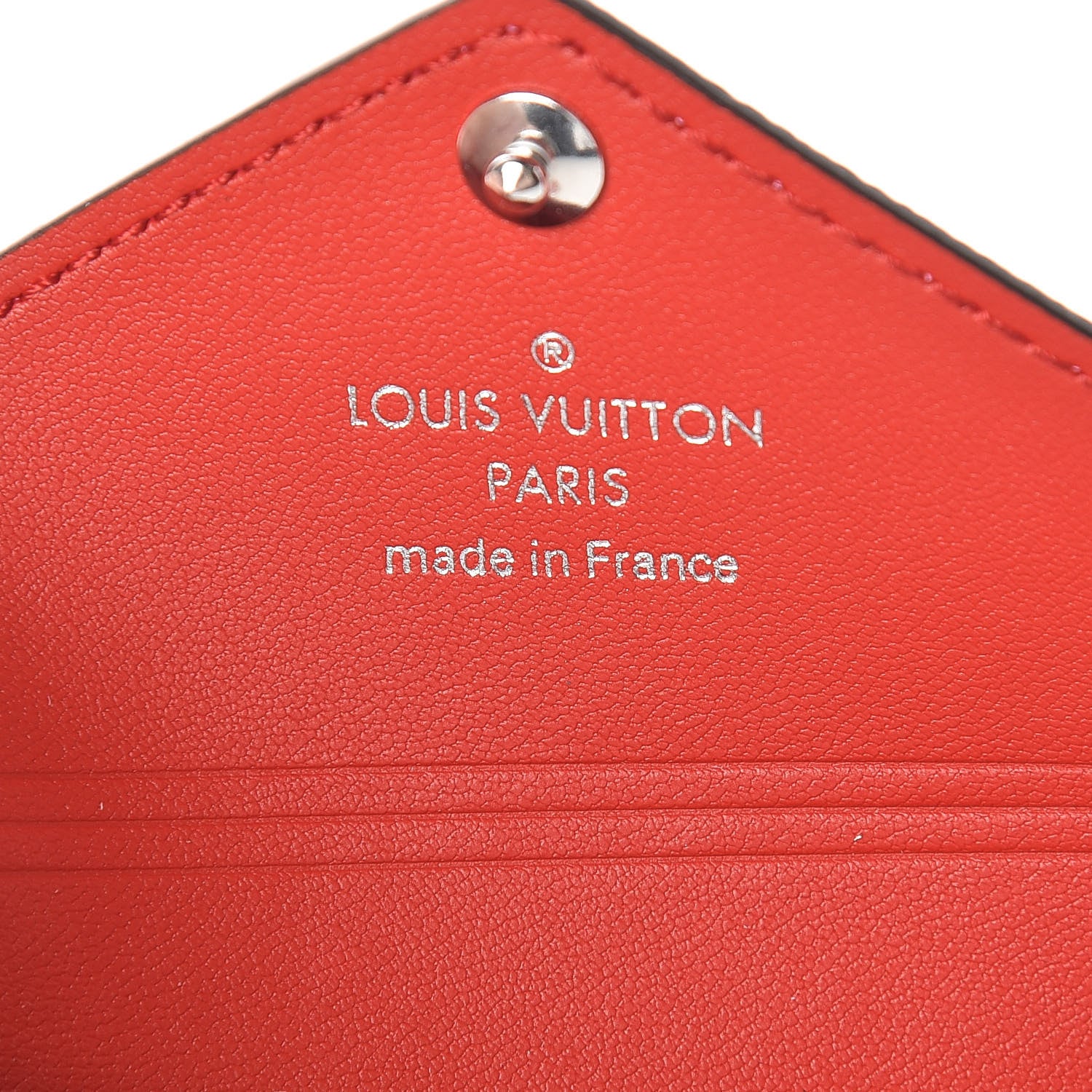 Louis Vuitton Monogram Escale Small Kirigami Pochette Insert Red 6 of 7