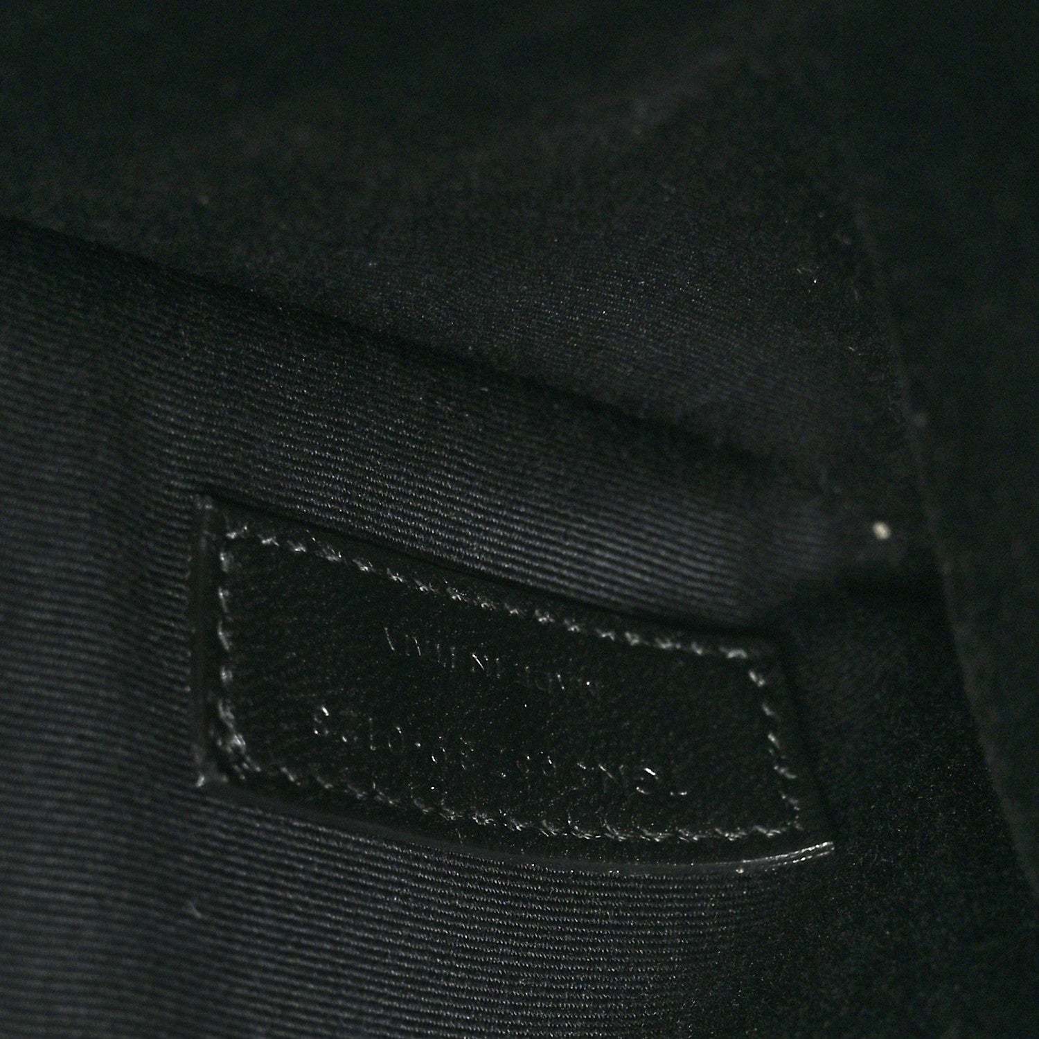 Saint Laurent Grain De Poudre Uptown Pouch Dark Beige 6 of 9