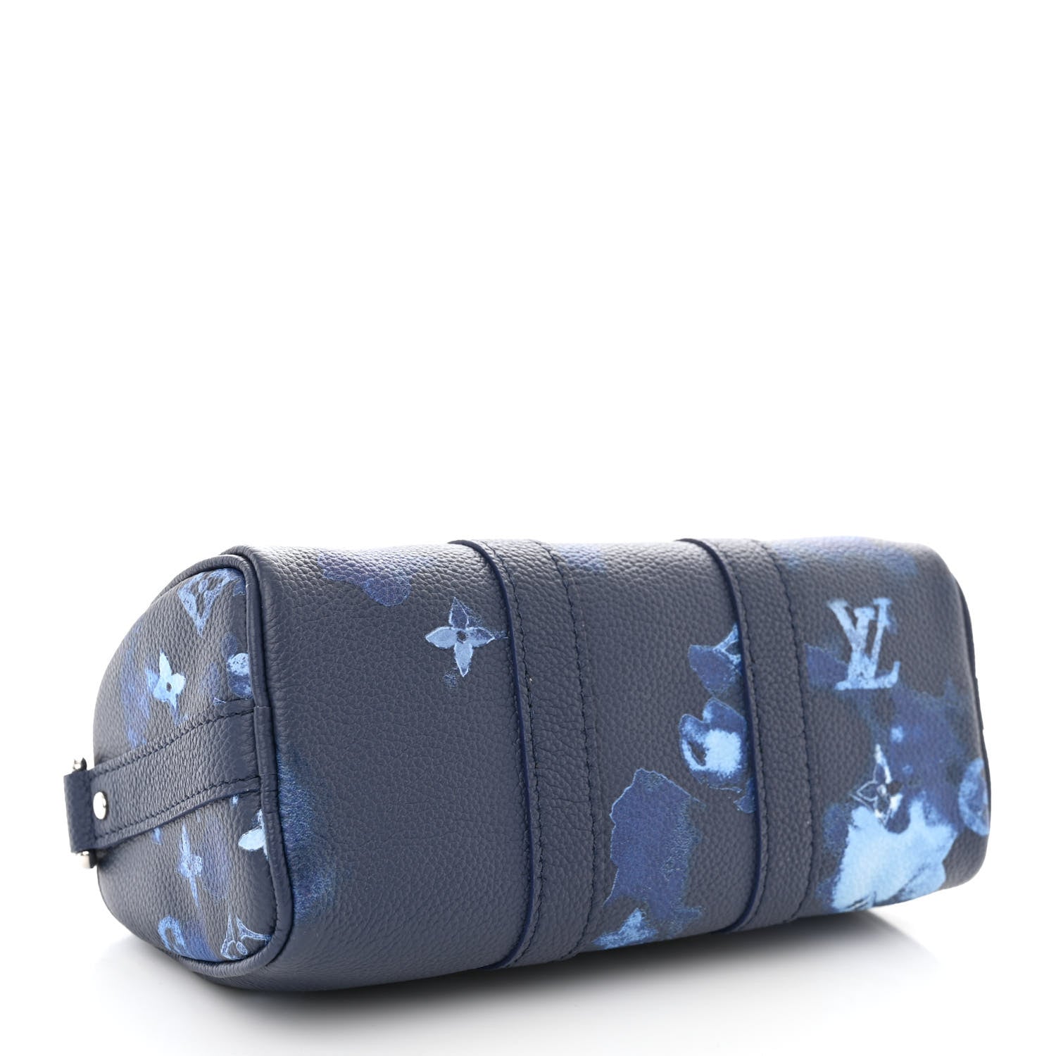 Louis Vuitton Monogram Ink Watercolor Keepall XS Blue 4 of 9
