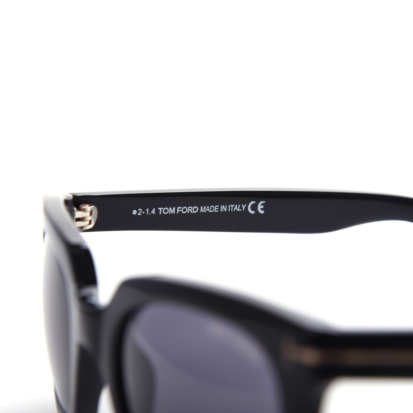 Acetate Campbell Sunglasses TF198 Black