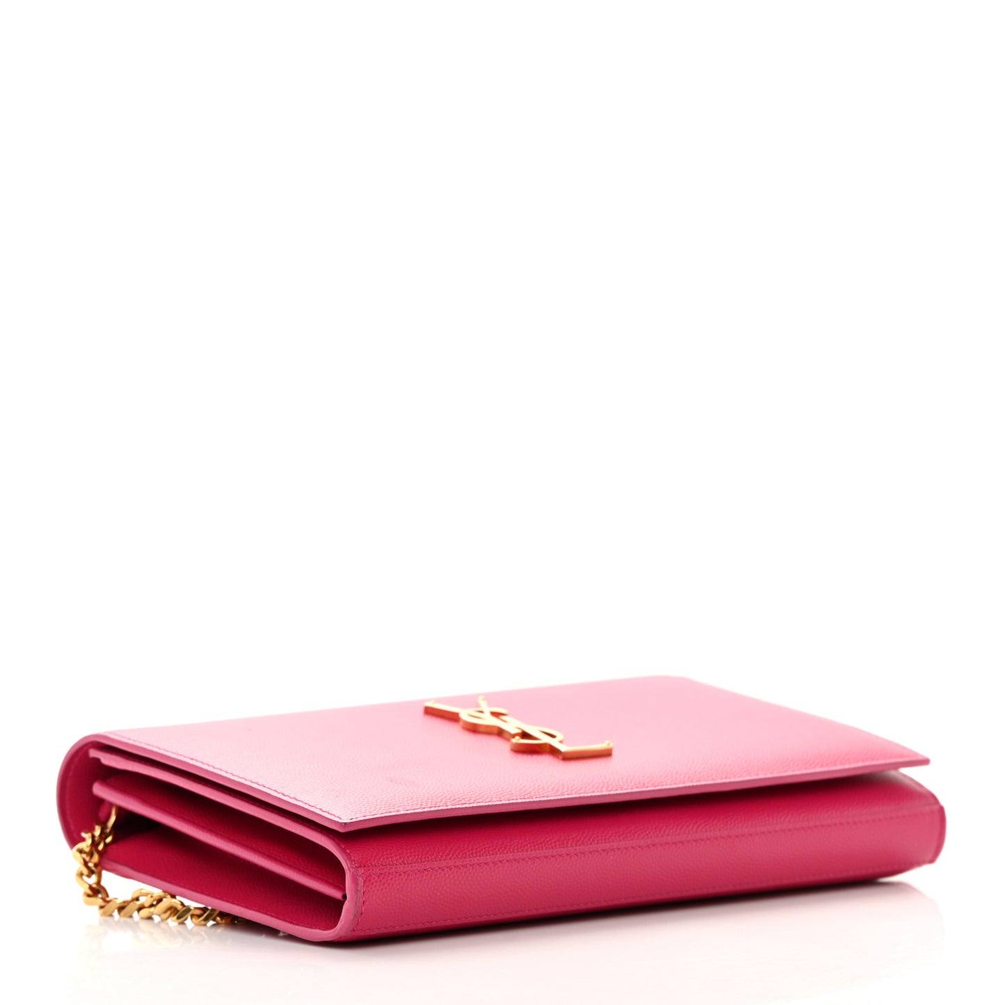 Grain De Poudre Monogram Chain Wallet Bubblegum
