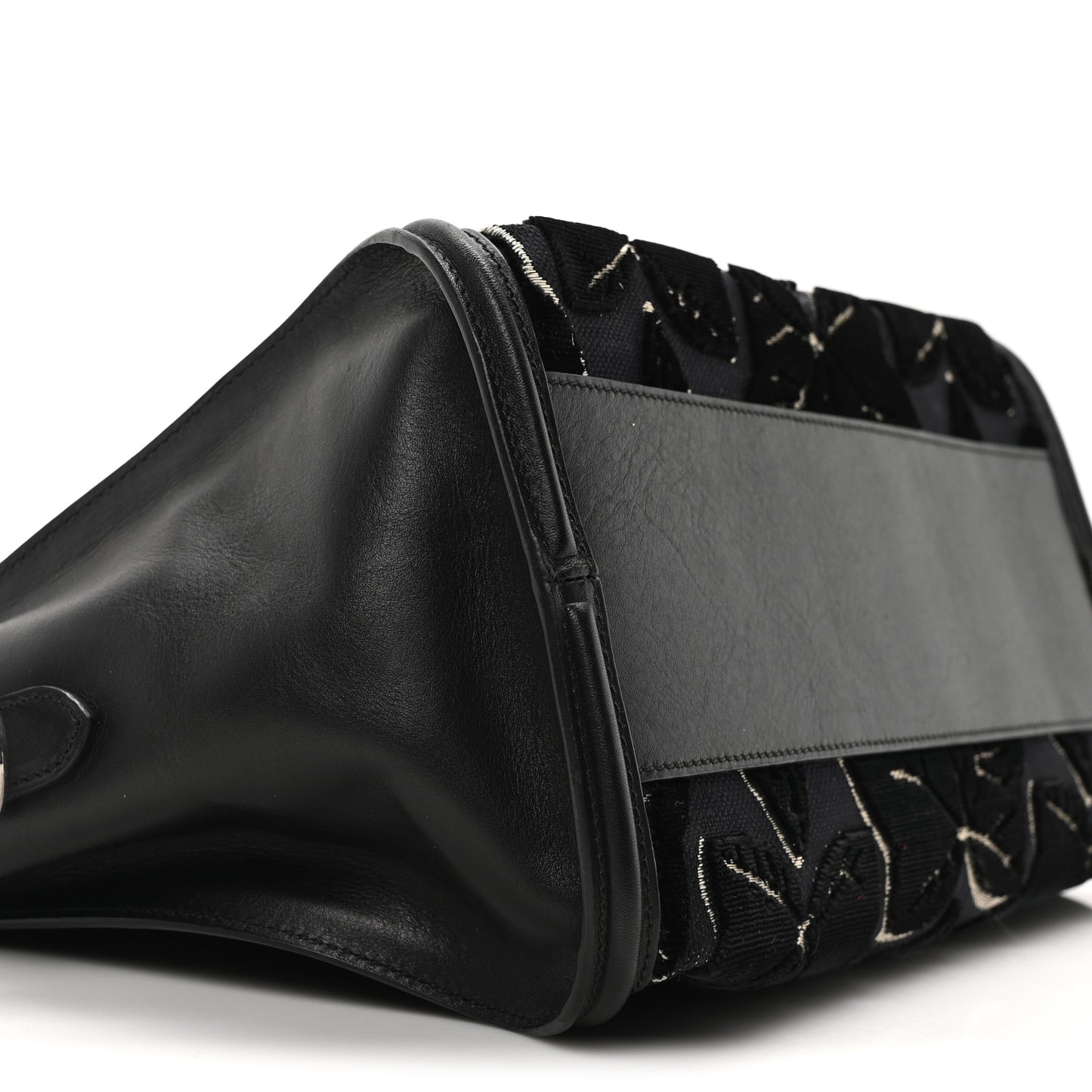 Velvet Shopper Tote Black