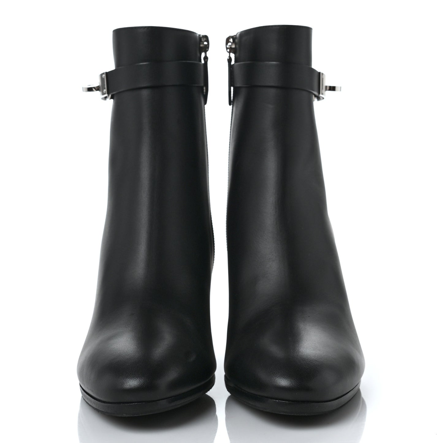 Calfskin Saint Germain Ankle Boots 37.5 Black