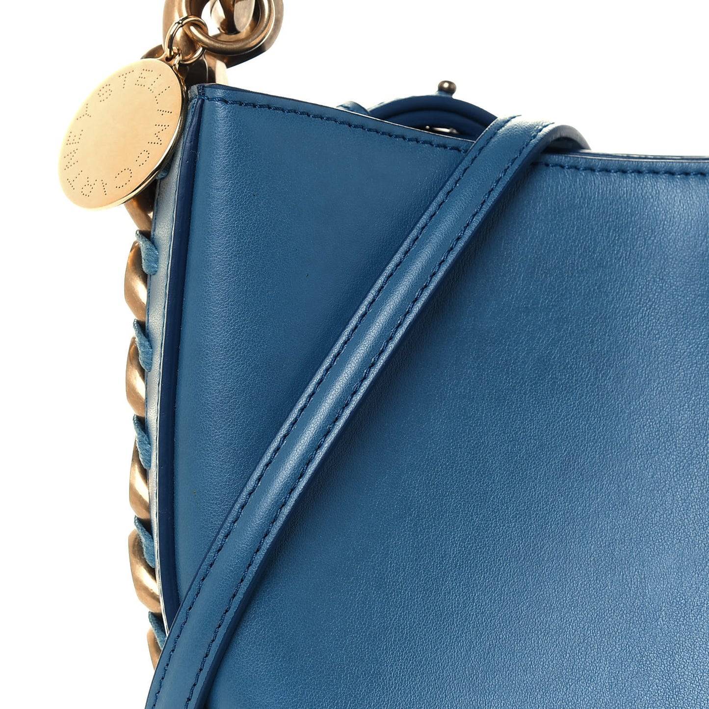 Eco Alter Nappa Medium Frayme Shoulder Bag Teal
