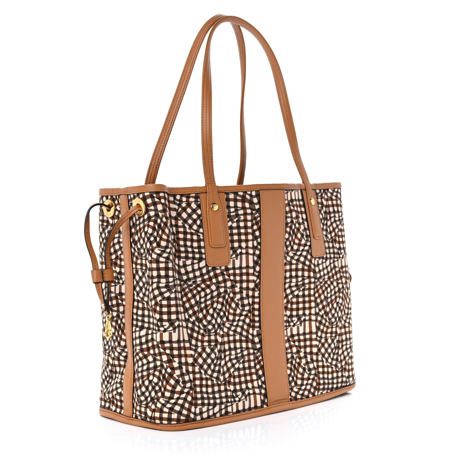 Visetos Medium Liz Reversible Shopper Tote Cognac
