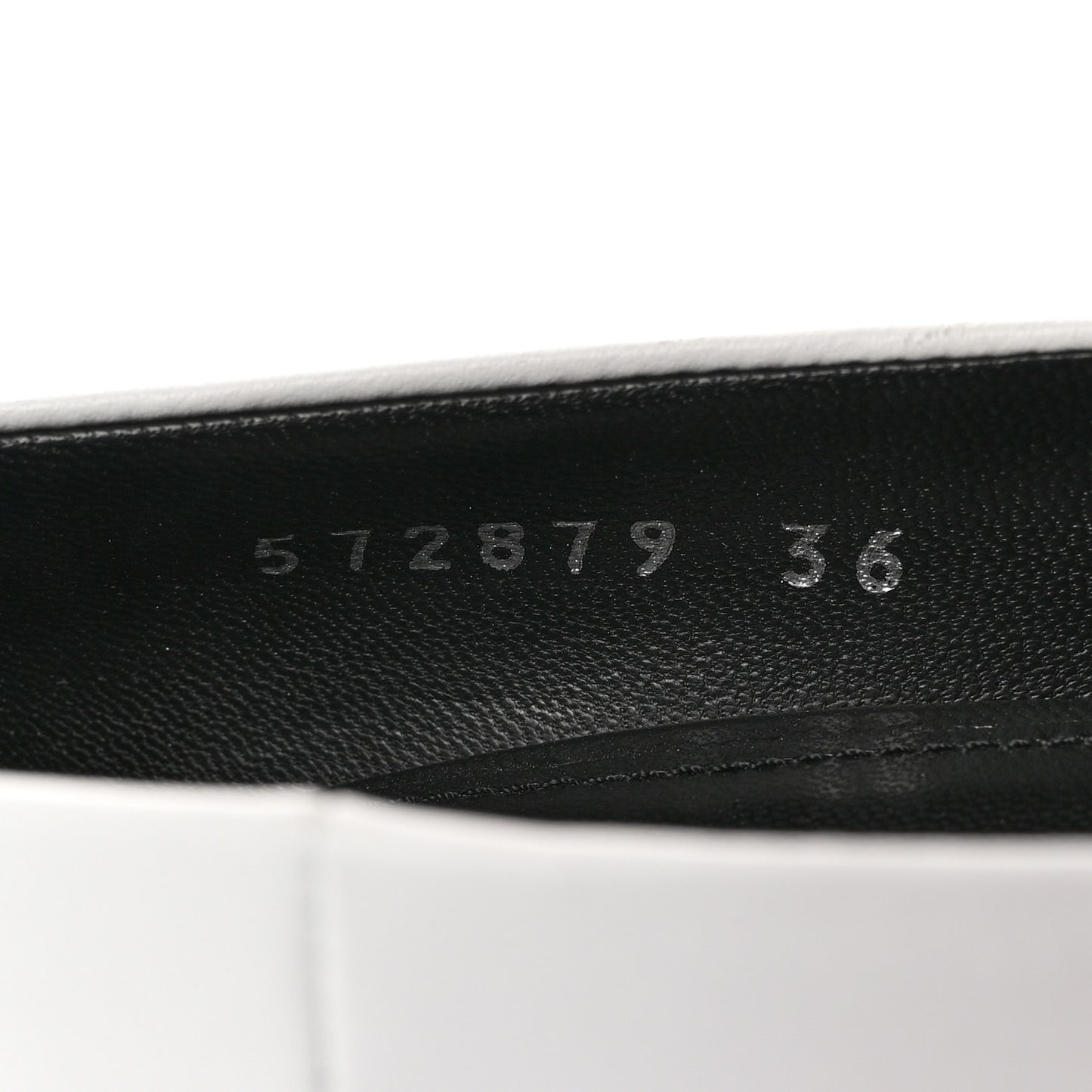 Soft Nappa Square Knife 80mm Pumps 36 White