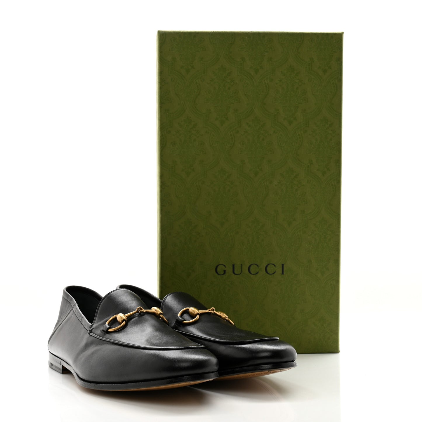 Lambskin Mens Brixton Horsebit Loafers 8 Black