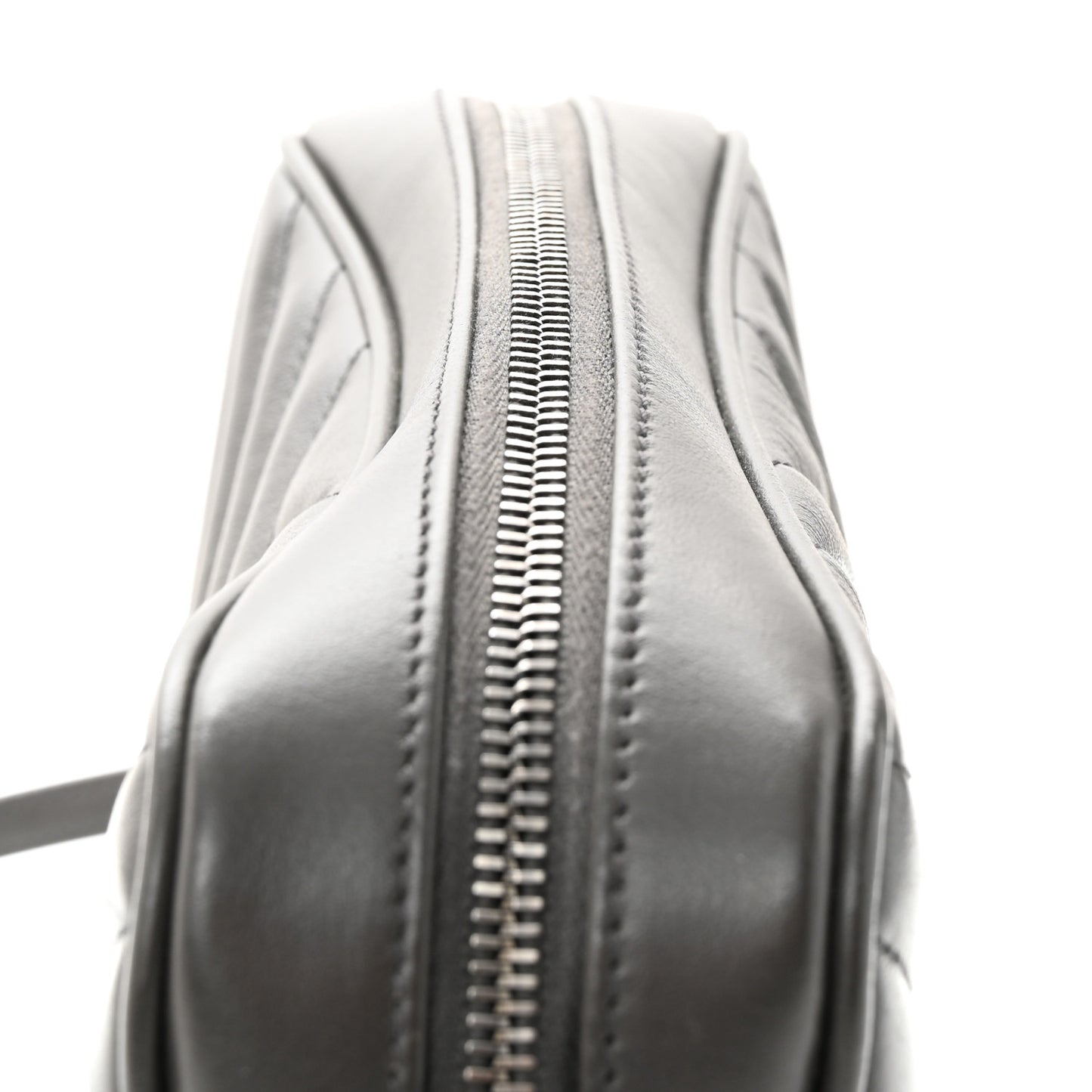 Calfskin Matelasse Monogram Lou Camera Bag Asphalt