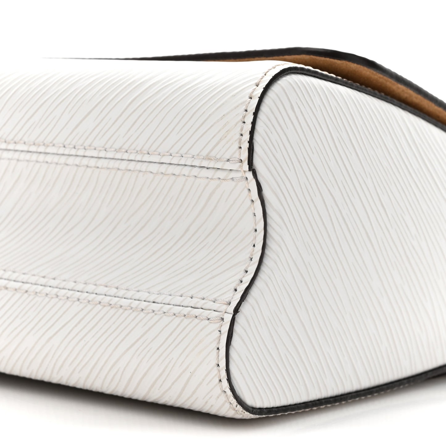 Epi Twist Shoulder Bag MM White