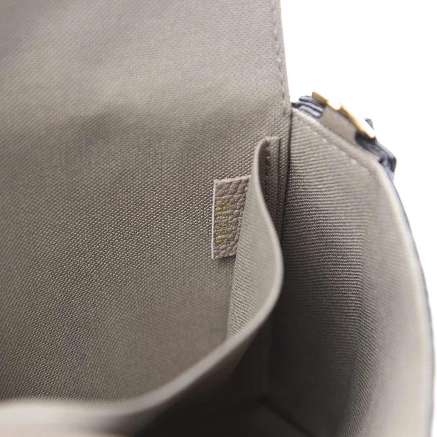 Louis Vuitton Empreinte Pochette Felicie Chain Wallet Tourterelle 9 of 11