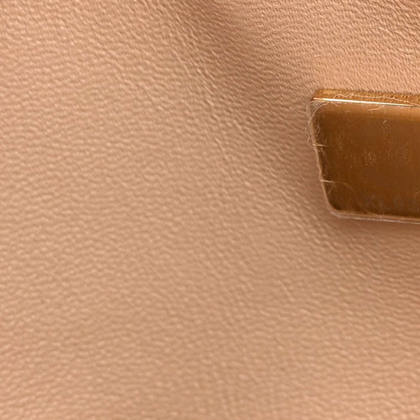 Caviar Quilted Medium Double Flap Beige
